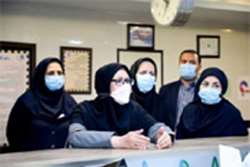 معاون پرستاری وزارت بهداشت از بیمارستان امام حسین(ع) شهر تهران بازدید کرد